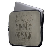 Harry Potter Spell | MINISTERIUM DER MAGIE Laptopschutzhülle (Vorderseite Links)