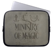 Harry Potter Spell | MINISTERIUM DER MAGIE Laptopschutzhülle (Vorderseite)