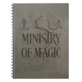 Harry Potter Spell | MINISTERIUM DER MAGIE Notizblock (Vorderseite)