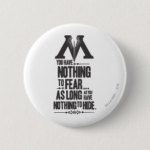 Harry Potter Spell   Ministerium für Magische Prop Button