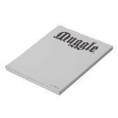 Harry Potter Spell | Muggle Notizblock (Rotiert)