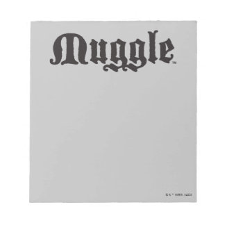 Harry Potter Spell | Muggle Notizblock