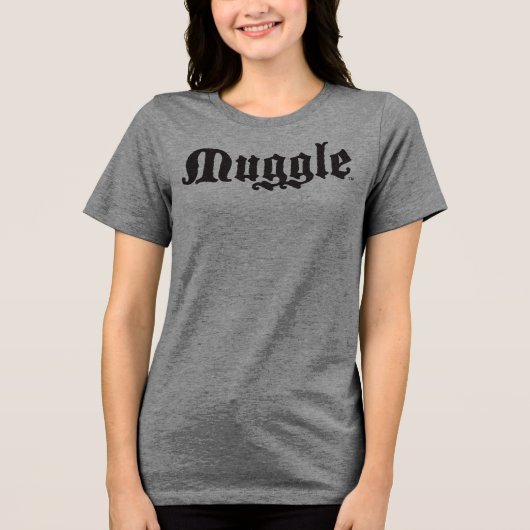 Harry Potter Spell | Muggle Tri-Blend Shirt (Vorderseite)