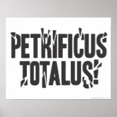 Harry Potter Spell | Petrificus Totalus! Poster (Vorne)