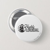 Harry Potter Spell | Sehr logisch Button (Vorne & Hinten)