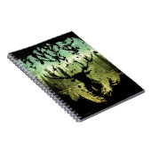 Harry Potter Spell | Stag Patronus Notizblock (Rechte Seite)