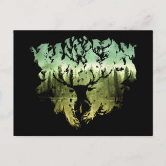 Harry Potter Spell | Stag Patronus Postkarte