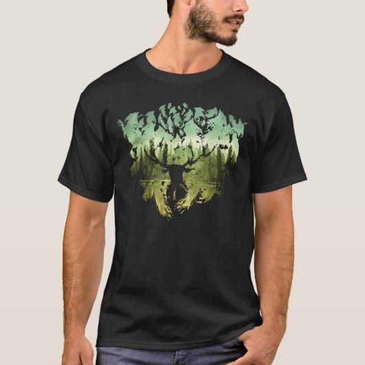 Harry Potter Spell | Stag Patronus T-Shirt (Vorderseite)
