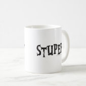 Harry Potter Spell | Stupefefefy Atemberaubender Z Kaffeetasse (VorderseiteRechts)