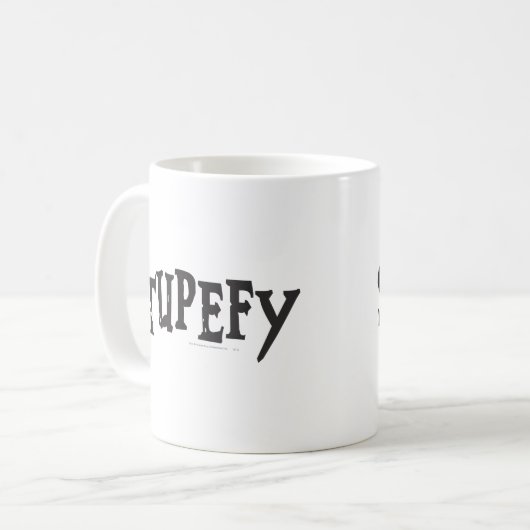 Harry Potter Spell | Stupefefefy Atemberaubender Z Kaffeetasse (Vorderseite Links)
