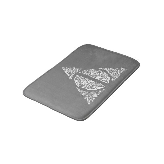 Harry Potter Spell | TODESHALLOWS Graphic 2 Badematte (Schrägansicht)