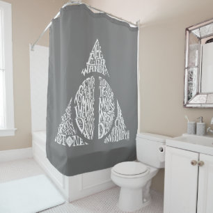 Harry Potter Spell TODESHALLOWS Graphic 2 Duschvorhang