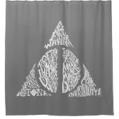 Harry Potter Spell | TODESHALLOWS Graphic 2 Duschvorhang (Vorderseite)