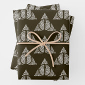Harry Potter Spell | TODESHALLOWS Graphic 2 Geschenkpapier Set (Beispiel)
