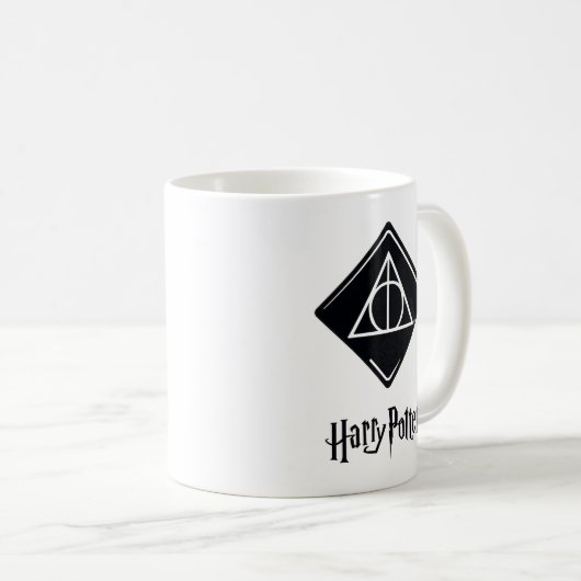 Harry Potter Spell | Todhafensymbol Kaffeetasse (VorderseiteRechts)