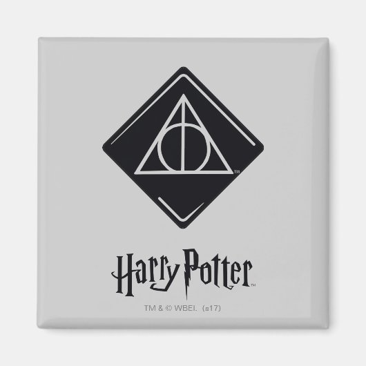 Harry Potter Spell | Todhafensymbol Magnet (Vorne)
