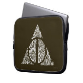 Harry Potter Spell | TOTHLY HALLOWS Typografy Gr Laptopschutzhülle (Vorderseite Links)