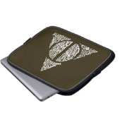 Harry Potter Spell | TOTHLY HALLOWS Typografy Gr Laptopschutzhülle (Vorne Knopf)