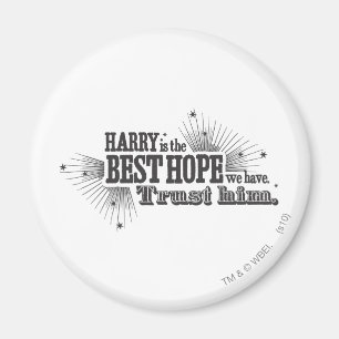 Harry Potter Spell   Unsere beste Hoffnung Magnet