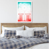 Harry Potter Spell | Wand-Instruktionstabelle Leinwanddruck (Insitu (Schlafzimmer))