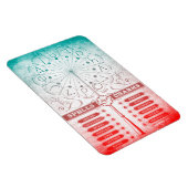 Harry Potter Spell | Wand-Instruktionstabelle Magnet (Rechte Seite)