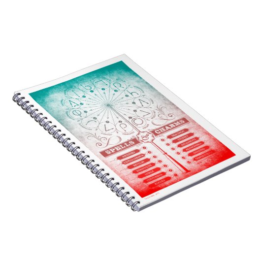 Harry Potter Spell | Wand-Instruktionstabelle Notizblock (Rechte Seite)