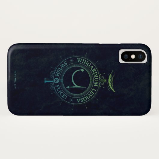 Harry Potter Spell | Wingardium Leviosa Graphic Case-Mate iPhone Hülle (Rückseite (Horizontal))