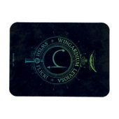 Harry Potter Spell | Wingardium Leviosa Graphic Magnet (Horizontal)