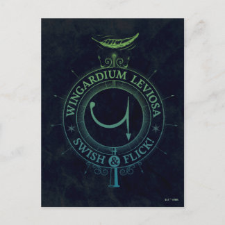 Harry Potter Spell | Wingardium Leviosa Graphic Postkarte