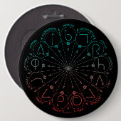 Harry Potter Spell | Zauber und Chargen - Anweisun Button (Vorne & Hinten)