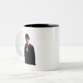 Harry Potter-Stab angehoben Zweifarbige Tasse (Vorderseite Links)