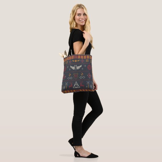 HARRY POTTER™-Stickmuster Tasche (Am Model)