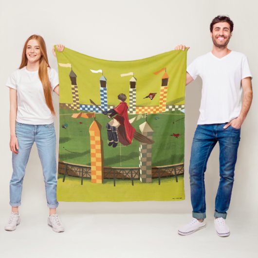 HARRY POTTER™ Suche nach dem goldenen Schnabel Fleecedecke (Beispiel)