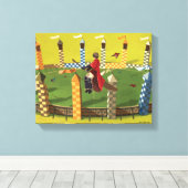 HARRY POTTER™ Suche nach dem goldenen Schnabel Leinwanddruck (Insitu (Holzboden))