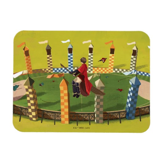 HARRY POTTER™ Suche nach dem goldenen Schnabel Magnet (Horizontal)