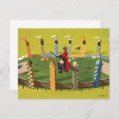 HARRY POTTER™ Suche nach dem goldenen Schnabel Mitteilungskarte (Vorne/Hinten)