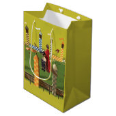 HARRY POTTER™ Suche nach dem goldenen Schnabel Mittlere Geschenktüte (Vorderseite Schrägansicht)