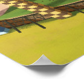 HARRY POTTER™ Suche nach dem goldenen Schnabel Poster (Ecke)