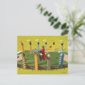 HARRY POTTER™ Suche nach dem goldenen Schnabel Postkarte (Stehend Vorderseite)