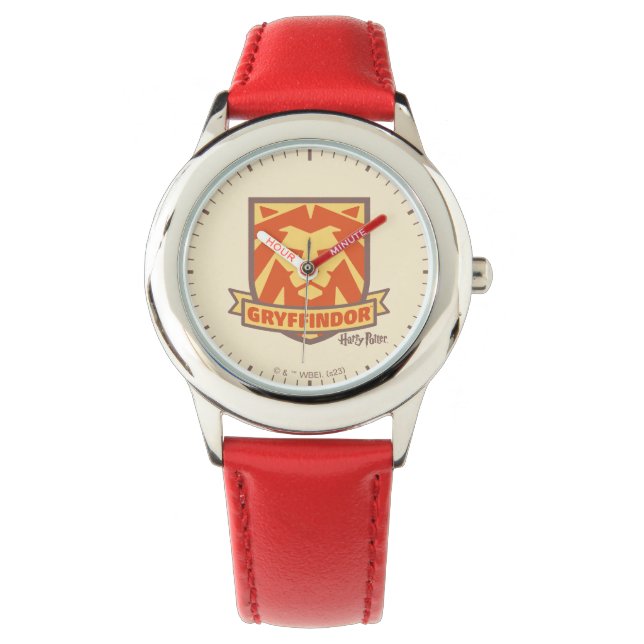 HARRY POTTER™ | Summer Magic GRYFFINDOR™ Crest Armbanduhr (Vorderseite)