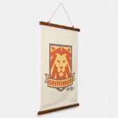 HARRY POTTER™ | Summer Magic GRYFFINDOR™ Crest Wandteppich Mit Holzrahmen (Gewinkelt)