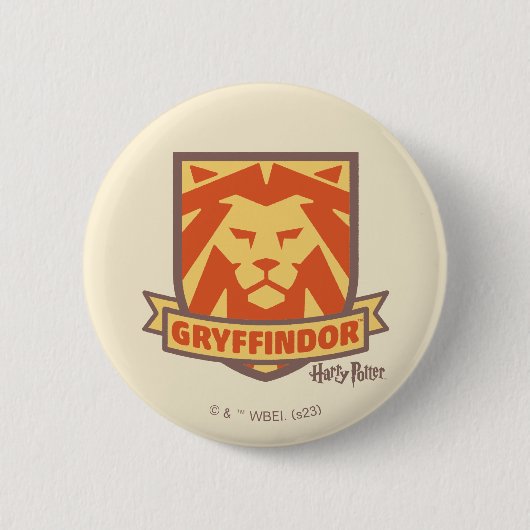 HARRY POTTER™ | Summer Magic GRYFFINDOR™ Wappen Button (Vorderseite)