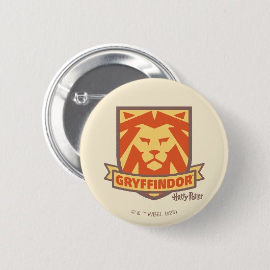 HARRY POTTER™ | Summer Magic GRYFFINDOR™ Wappen Button (Vorne & Hinten)