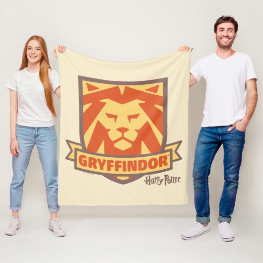HARRY POTTER™ | Summer Magic GRYFFINDOR™ Wappen Fleecedecke (Beispiel)