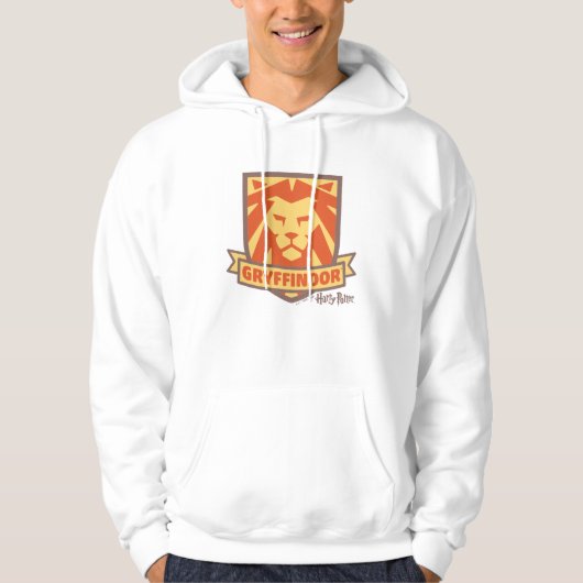 HARRY POTTER™ | Summer Magic GRYFFINDOR™ Wappen Hoodie (Vorderseite)