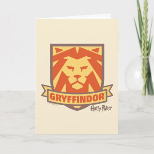 HARRY POTTER™   Summer Magic GRYFFINDOR™ Wappen Karte