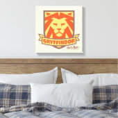HARRY POTTER™ | Summer Magic GRYFFINDOR™ Wappen Leinwanddruck (Insitu (Schlafzimmer))