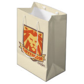 HARRY POTTER™ | Summer Magic GRYFFINDOR™ Wappen Mittlere Geschenktüte (Vorderseite Schrägansicht)
