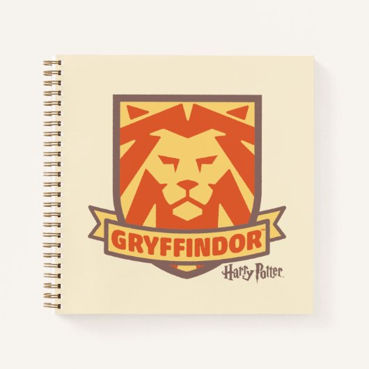 HARRY POTTER™ | Summer Magic GRYFFINDOR™ Wappen Notizblock (Vorderseite)