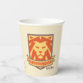 HARRY POTTER™ | Summer Magic GRYFFINDOR™ Wappen Pappbecher (Vorderseite)